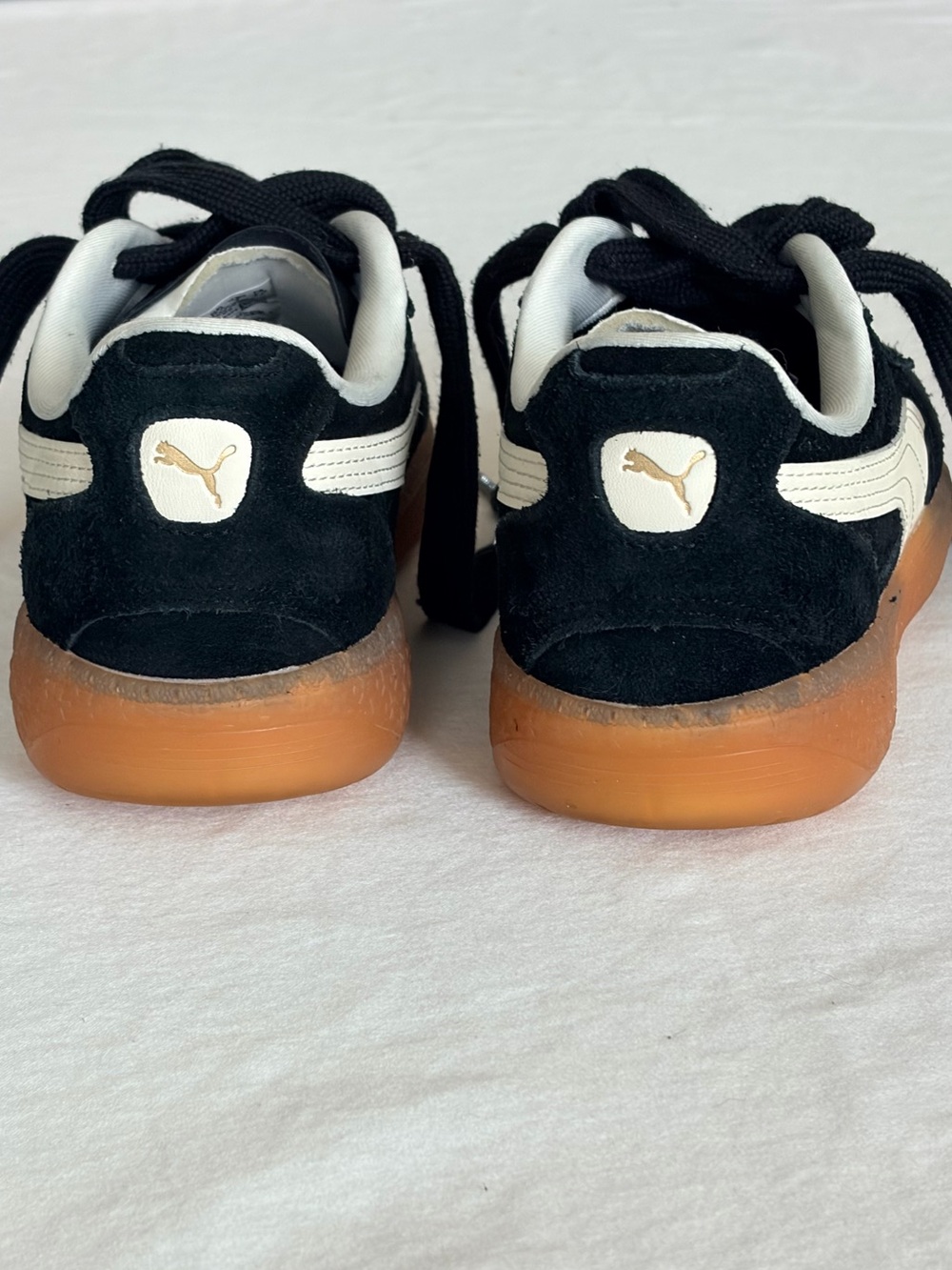 Puma Black Suede Sneakers - Picture 2 of 7